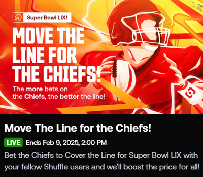 Shuffle Super Bowl Price Boost