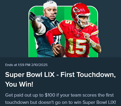 Stake Super Bowl Touchdown Insurance